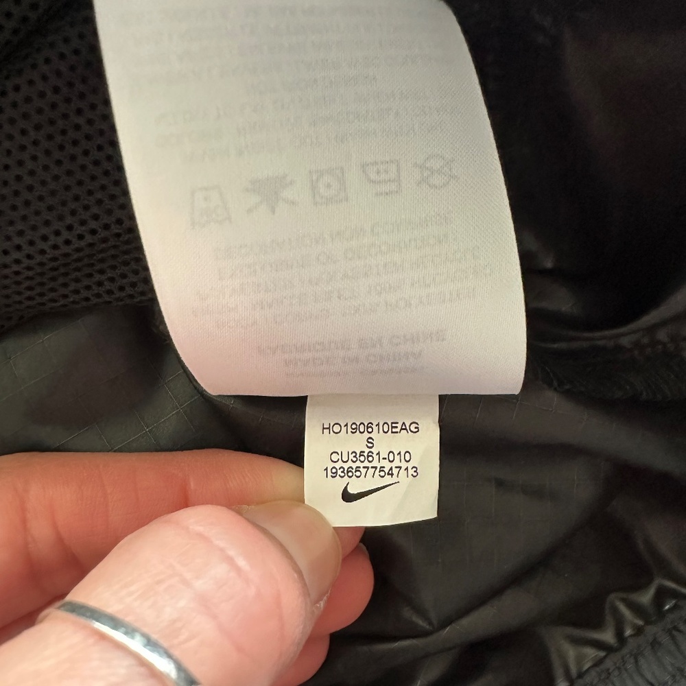 Nike Black Matching set - wind breaker set/ warm up suit - Picture 13 of 15